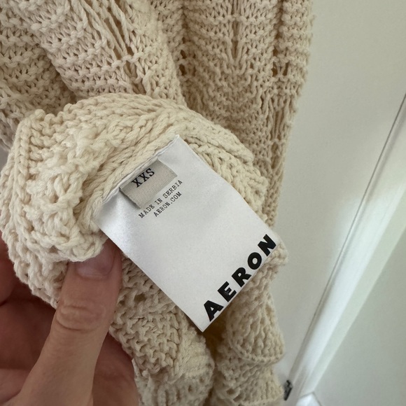 AERON SHELA DRESS CROCHET STYLE XXS - Picture 9 of 10